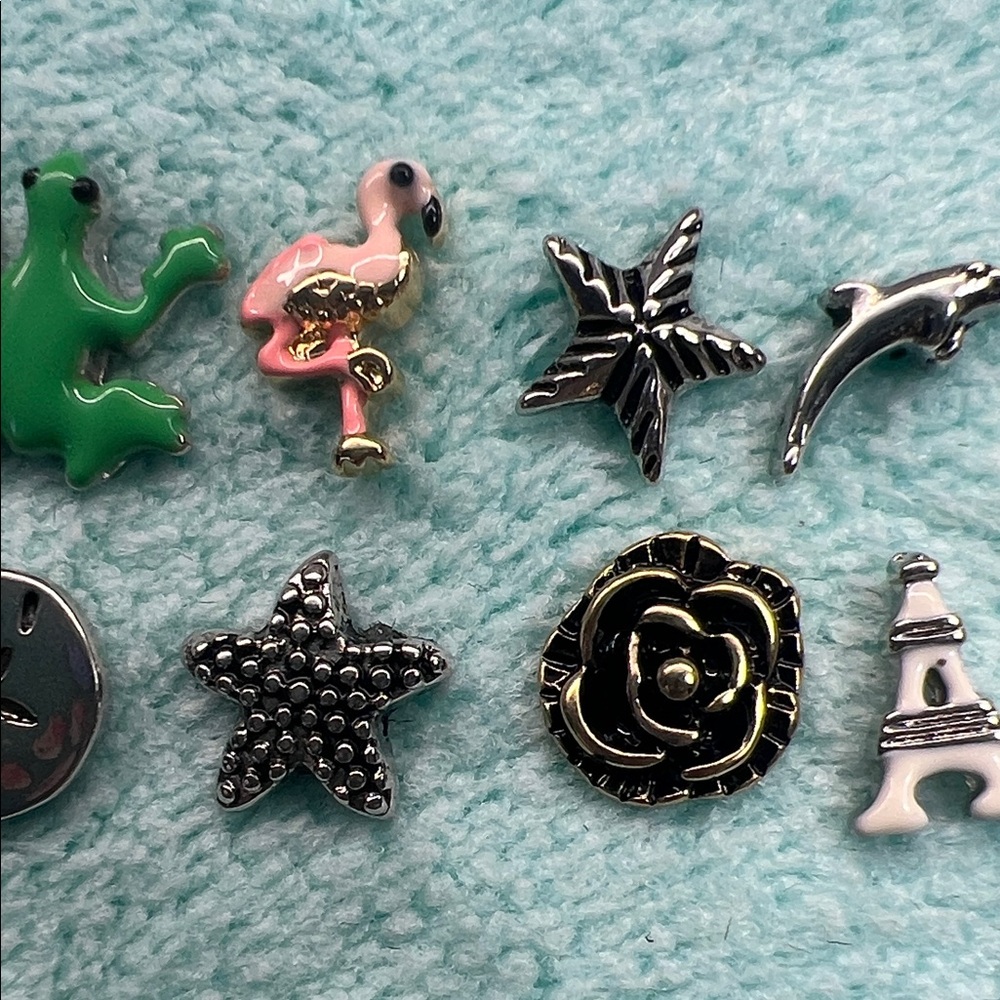 Floating Locket Charms - Travel theme - Picture 3 of 5